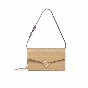 Fendi Miele Gold High-Tech Accessories Gold
